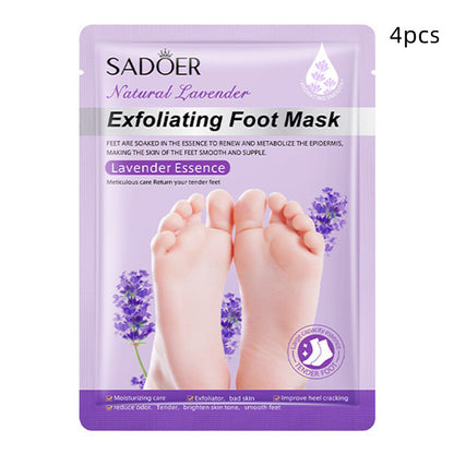 Full English Foot Mask Lavender Goat Milk