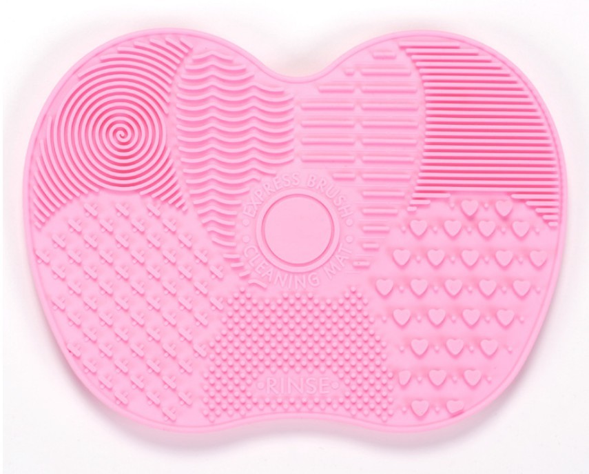 Makeup brush cleaning pad cleaning pad