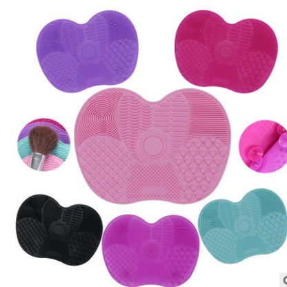 Makeup brush cleaning pad cleaning pad