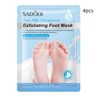 Full English Foot Mask Lavender Goat Milk