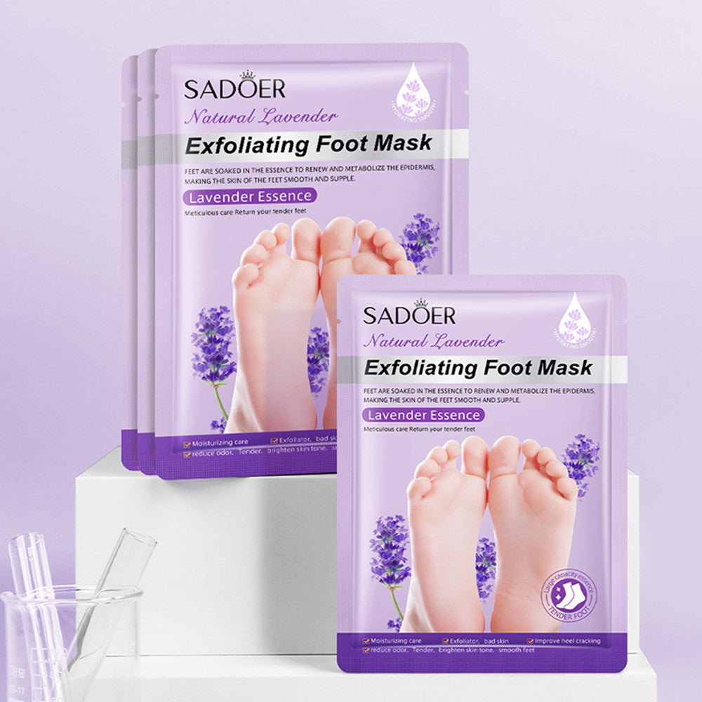 Full English Foot Mask Lavender Goat Milk