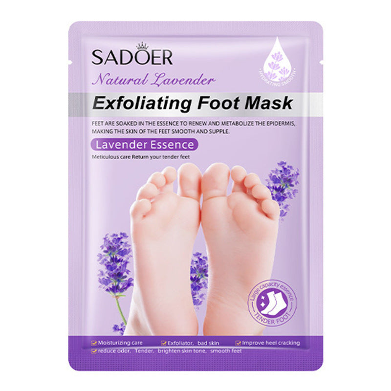 Full English Foot Mask Lavender Goat Milk