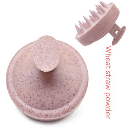 Fashion Massage Soft Rubber Shampoo Brush